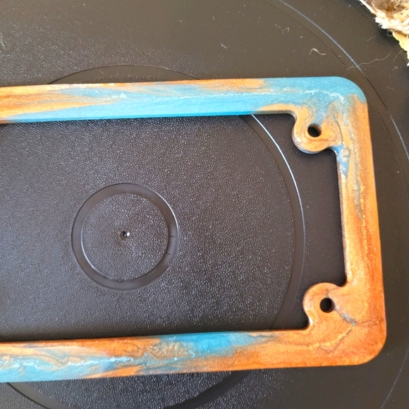 🛵Handcrafted🛺 Resin Licenses Plate Cover - Picture 3 of 7